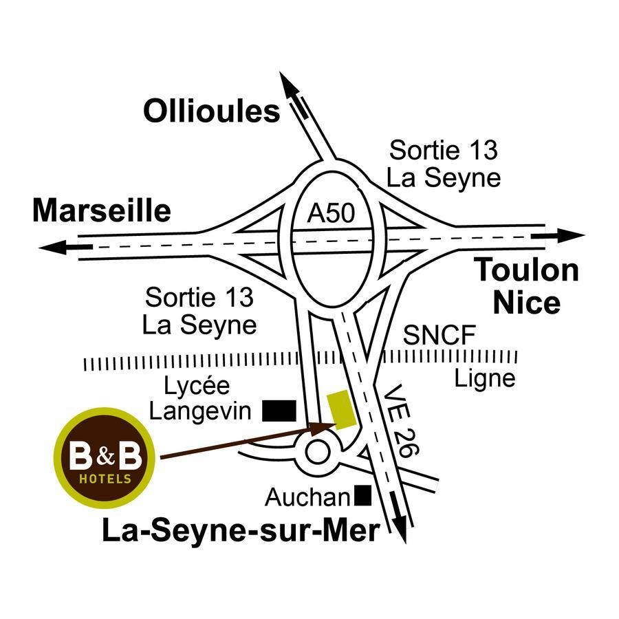 B&B Hôtel Toulon La Seyne sur Mer La Seyne-sur-Mer Exterior foto